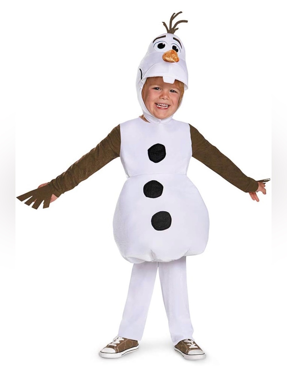 Disguise Frozen Olaf Costume, Officially Licensed Frozen Costume for Toddl